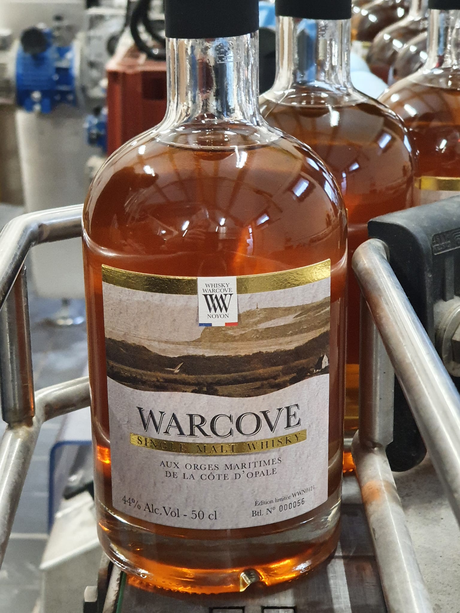 Whisky - Warcove - Etiquetage